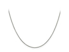 FJC Finejewelers 925 Sterling Silver Rhodium Plated Box Chain 14 Inches x 0.9 mm