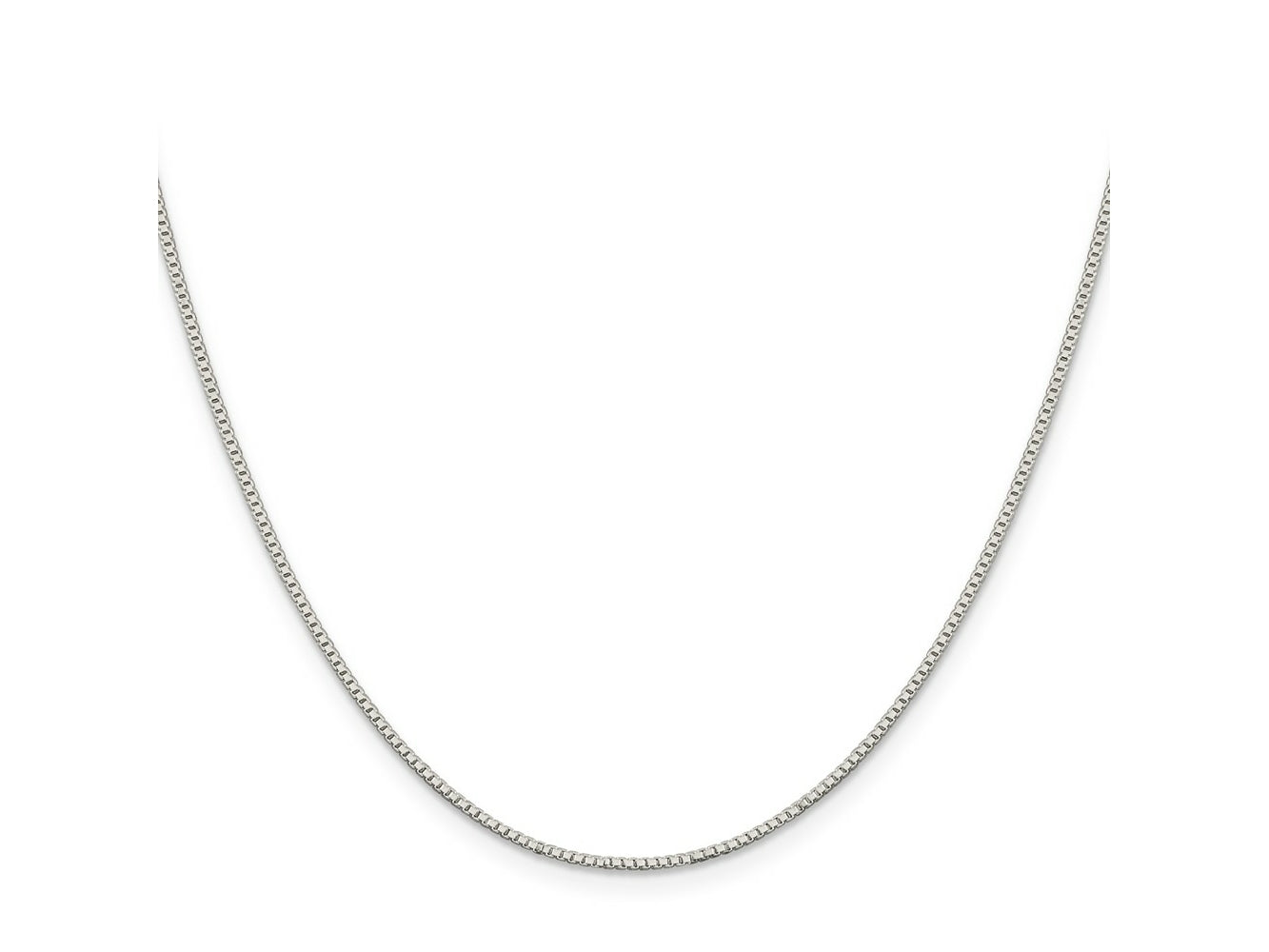FJC Finejewelers 925 Sterling Silver Box Chain 16 Inches x 1.1 mm