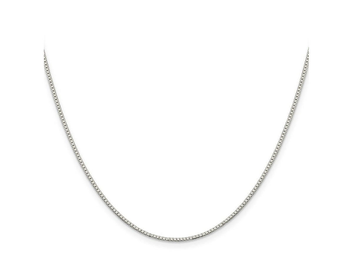 FJC Finejewelers 925 Sterling Silver Box Chain 24 Inches x 1.1 mm