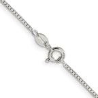 FJC Finejewelers 925 Sterling Silver Box Chain 30 Inches x 1.1 mm