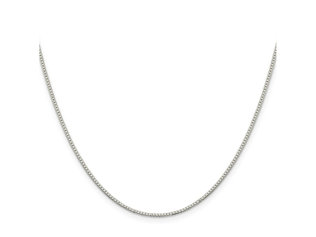 FJC Finejewelers 925 Sterling Silver Box Chain 30 Inches x 1.1 mm