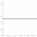 FJC Finejewelers 925 Sterling Silver Rhodium Plated Box Chain 14 Inches x 1.1 mm