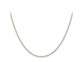 FJC Finejewelers 925 Sterling Silver Rhodium Plated Box Chain 14 Inches x 1.1 mm