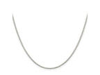 FJC Finejewelers 925 Sterling Silver Rhodium Plated Box Chain 14 Inches x 1.1 mm