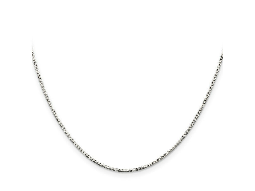 FJC Finejewelers 925 Sterling Silver Box Chain 18 Inches x 1.25 mm