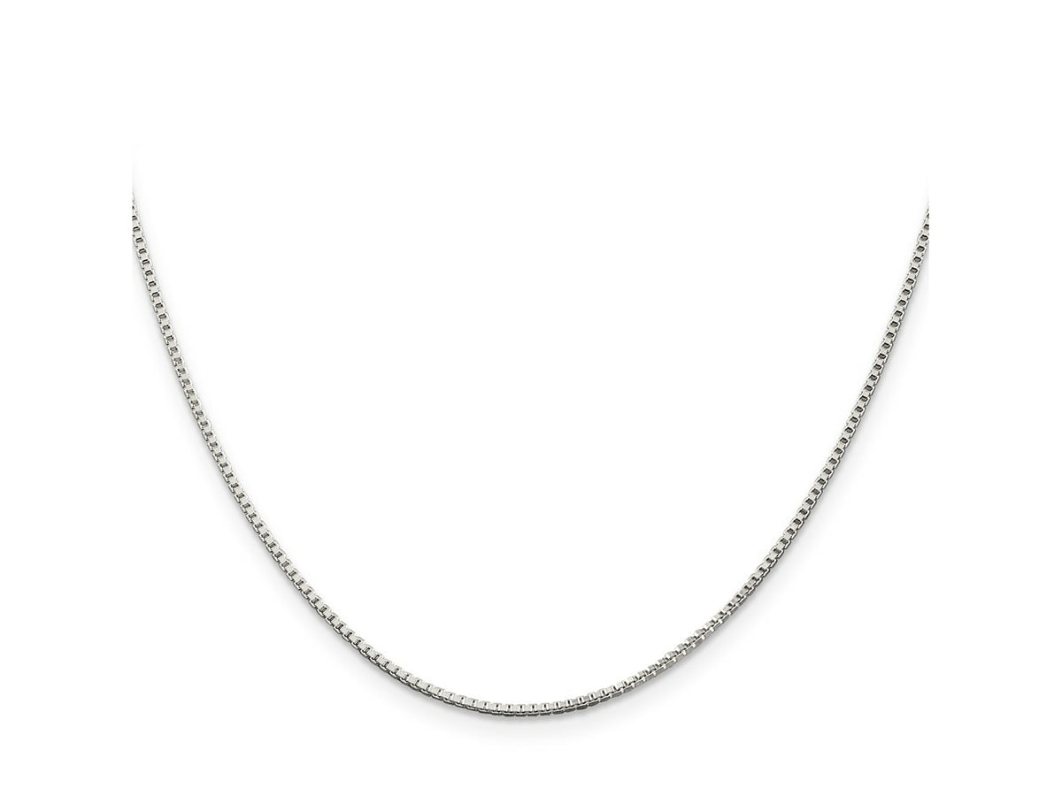FJC Finejewelers 925 Sterling Silver Box Chain 30 Inches x 1.25 mm
