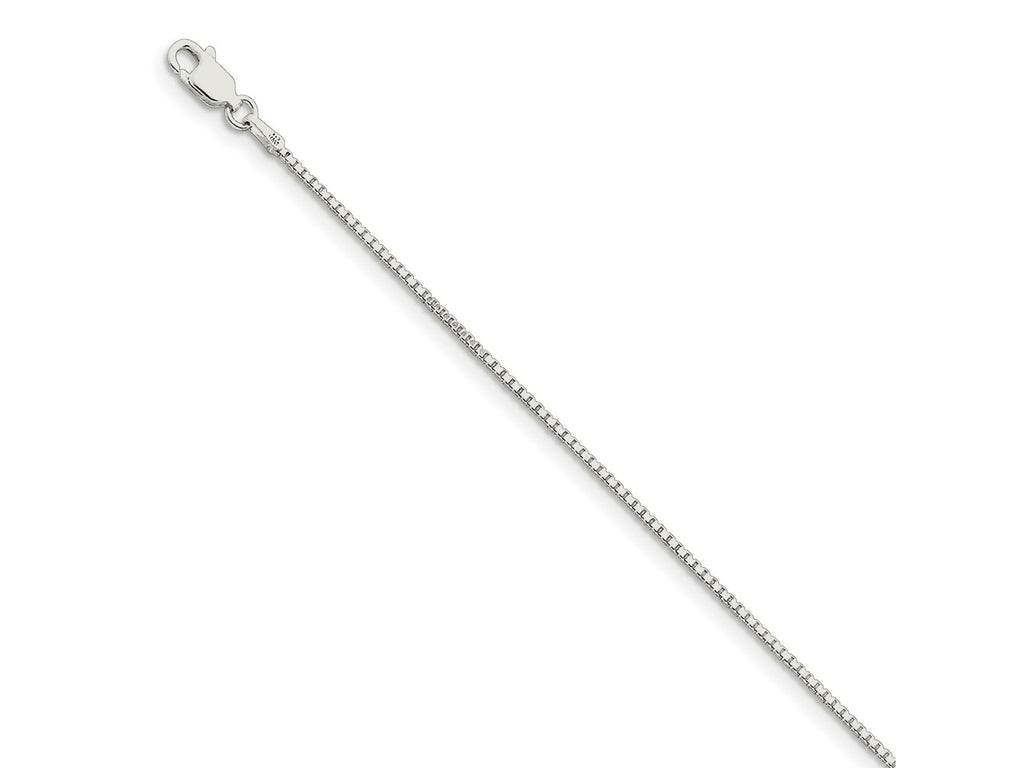 FJC Finejewelers 925 Sterling Silver Box Bracelet Chain 7 Inches x 1.25 mm
