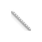 FJC Finejewelers 925 Sterling Silver Rhodium Plated Box Chain 28 Inches x 1.25 mm