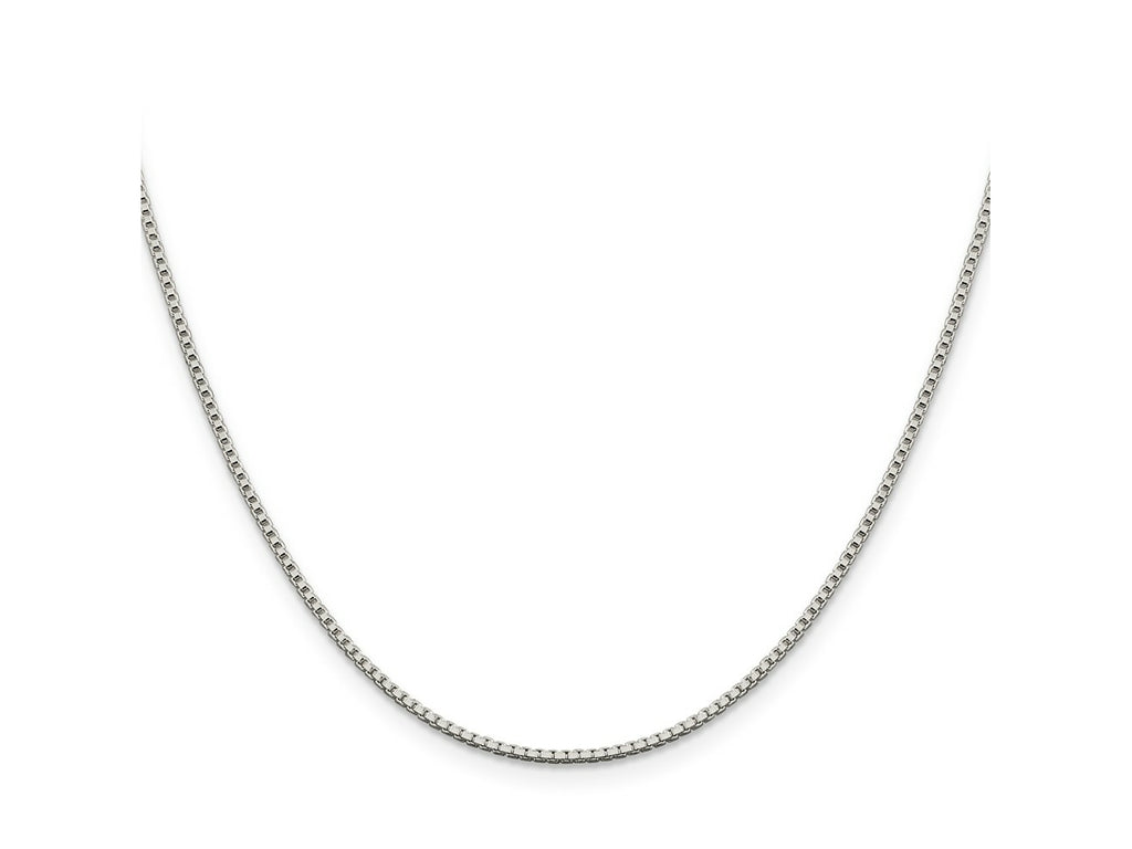 FJC Finejewelers 925 Sterling Silver Box Chain 20 Inches x 1.4 mm