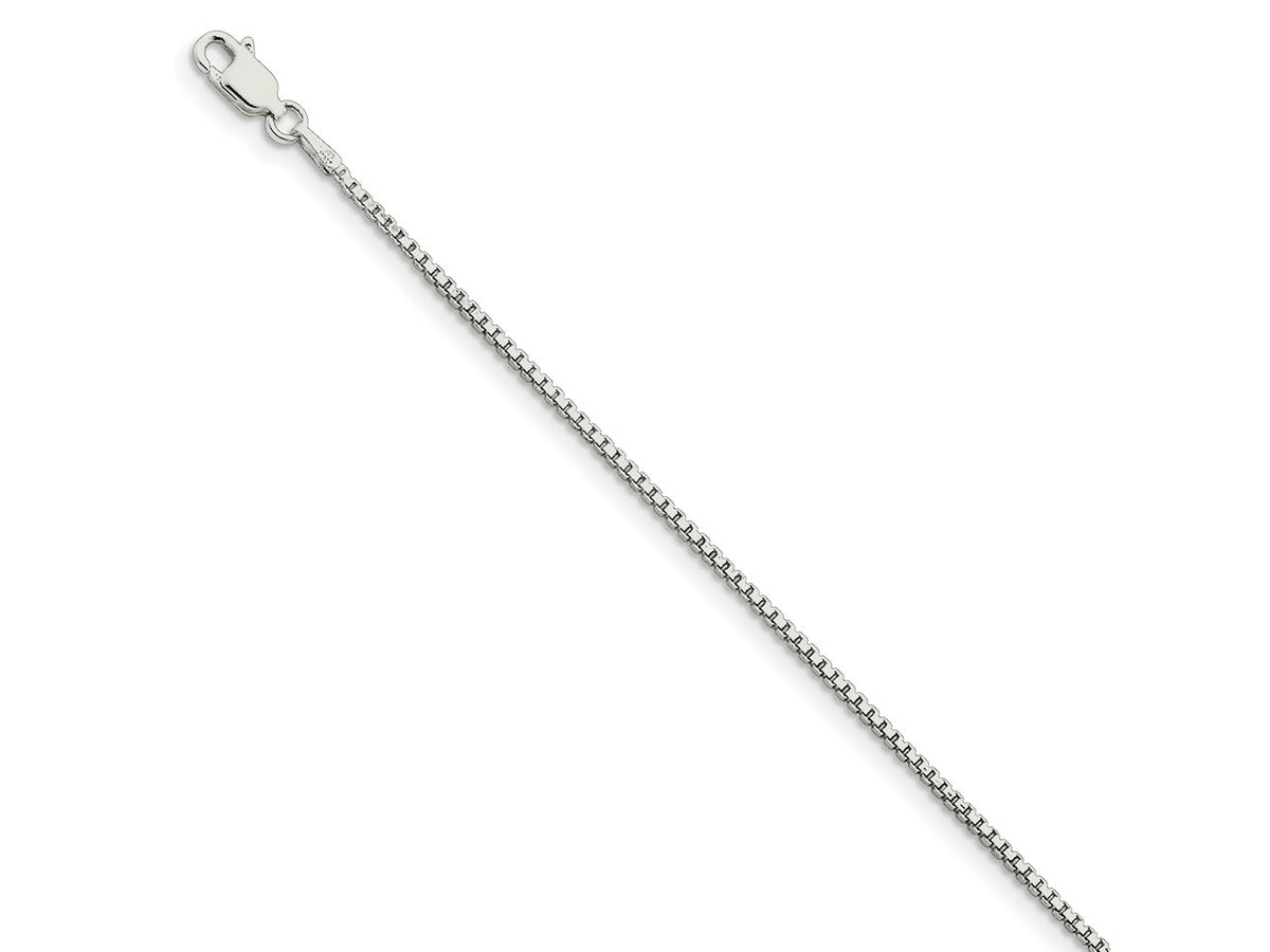 FJC Finejewelers 925 Sterling Silver Box Bracelet Chain 7 Inches x 1.4 mm
