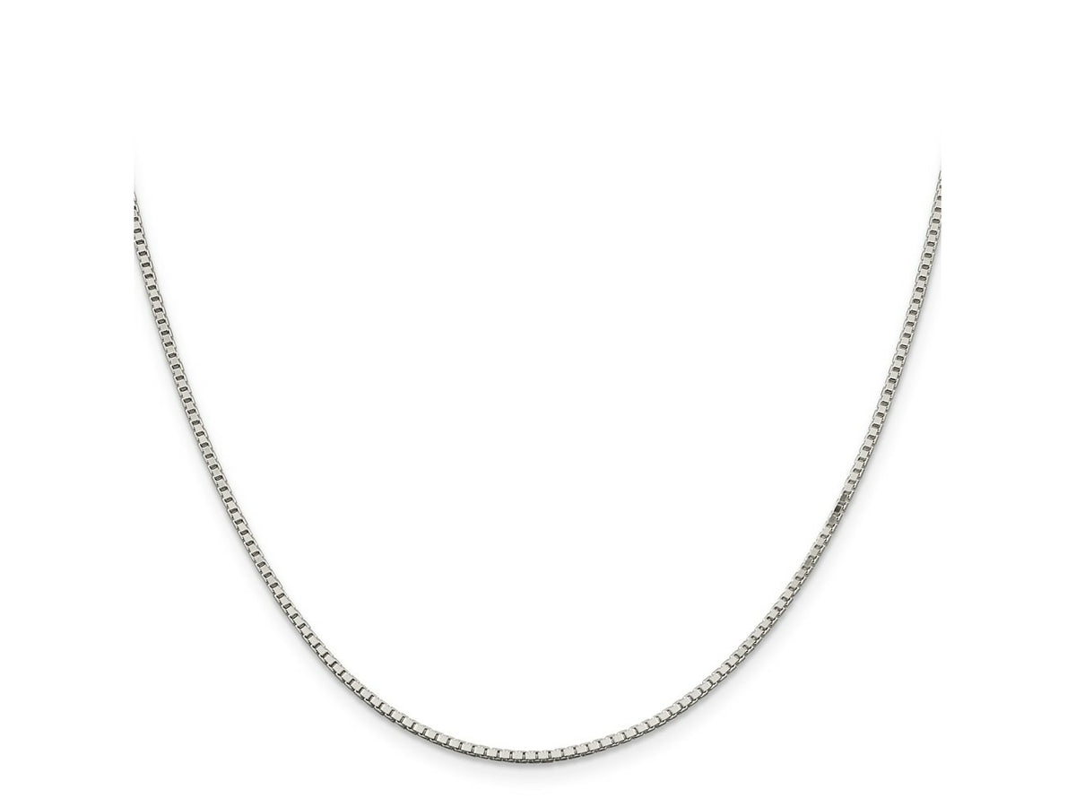 FJC Finejewelers 925 Sterling Silver Box Chain 24 Inches x 1.5 mm