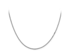 FJC Finejewelers 925 Sterling Silver Rhodium Plated Box Chain 26 Inches x 1.5 mm