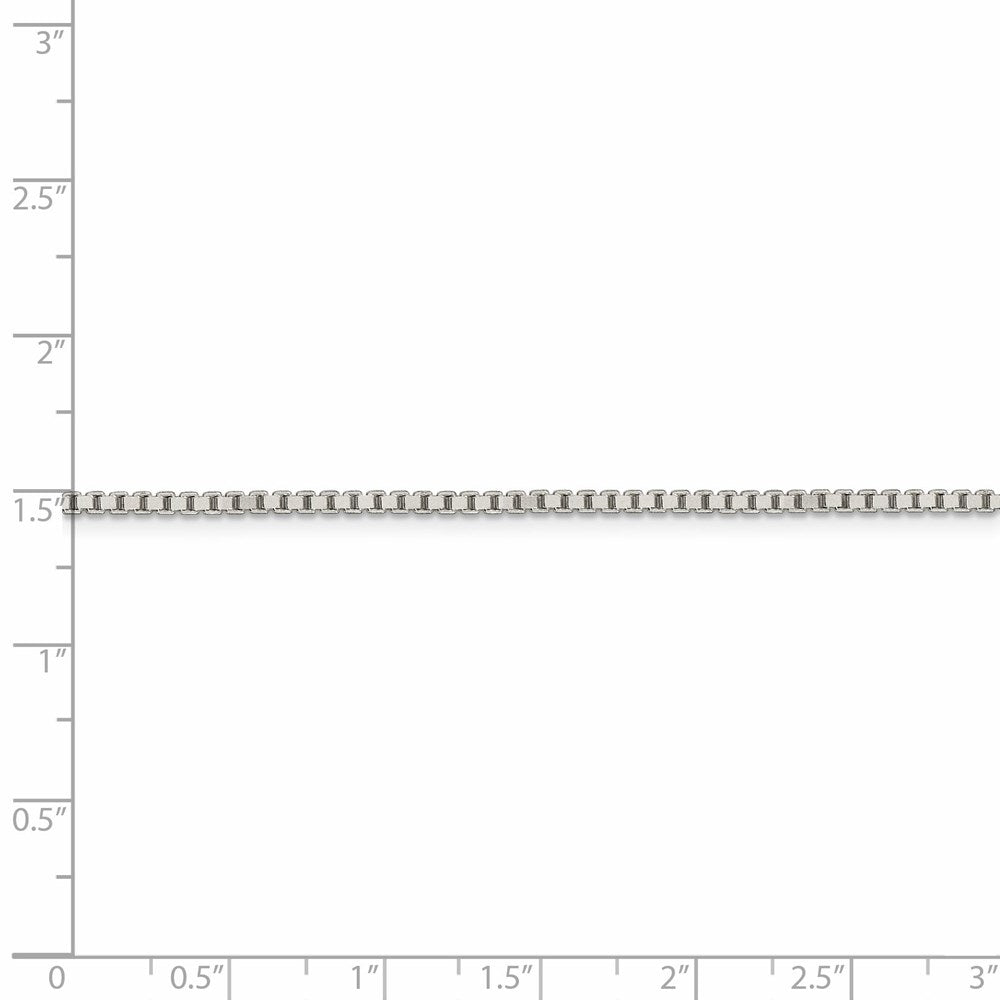 FJC Finejewelers 925 Sterling Silver Box Chain 18 Inches x 1.75 mm
