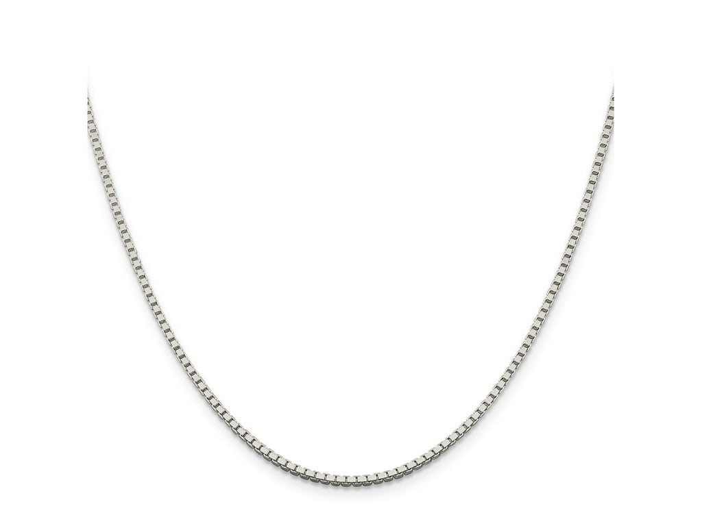 FJC Finejewelers 925 Sterling Silver Box Chain 18 Inches x 1.75 mm