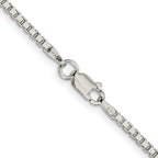 FJC Finejewelers 925 Sterling Silver Box Bracelet Chain 8 Inches x 1.9 mm