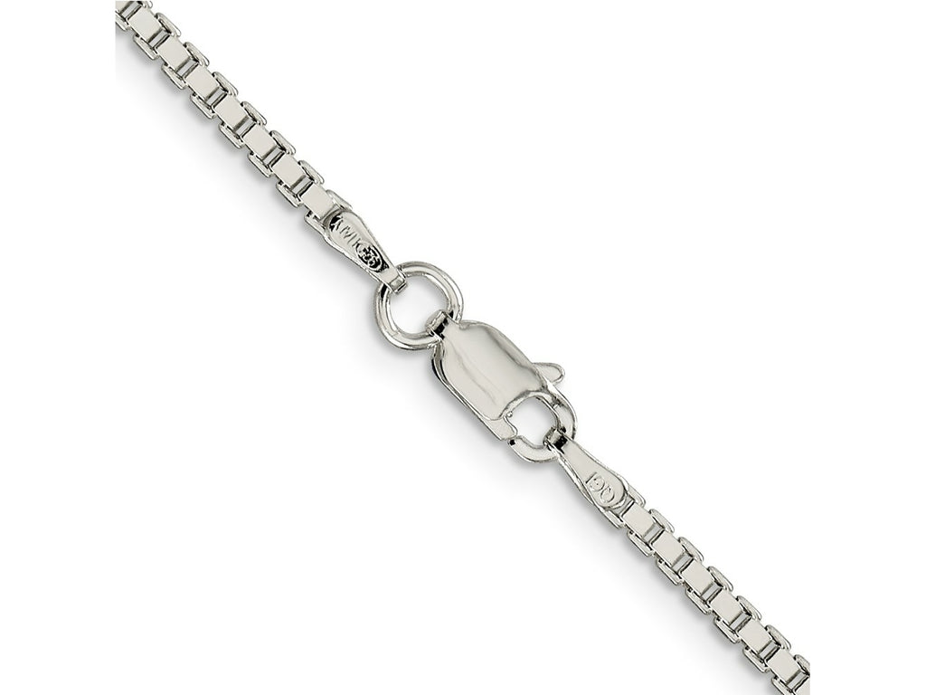 FJC Finejewelers 925 Sterling Silver Box Bracelet Chain 8 Inches x 1.9 mm
