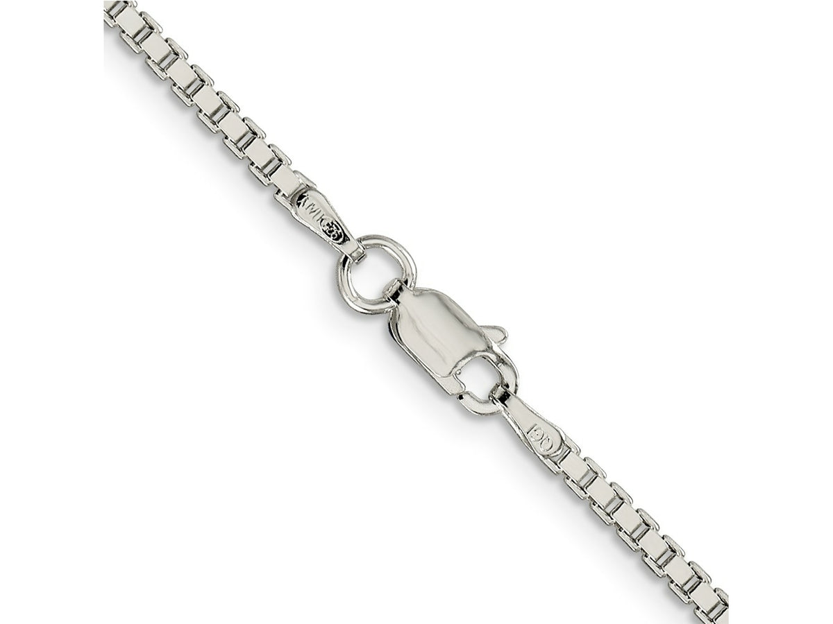FJC Finejewelers 925 Sterling Silver Box Bracelet Chain 8 Inches x 1.9 mm