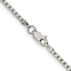 FJC Finejewelers 925 Sterling Silver Box Chain 18 Inches x 2 mm