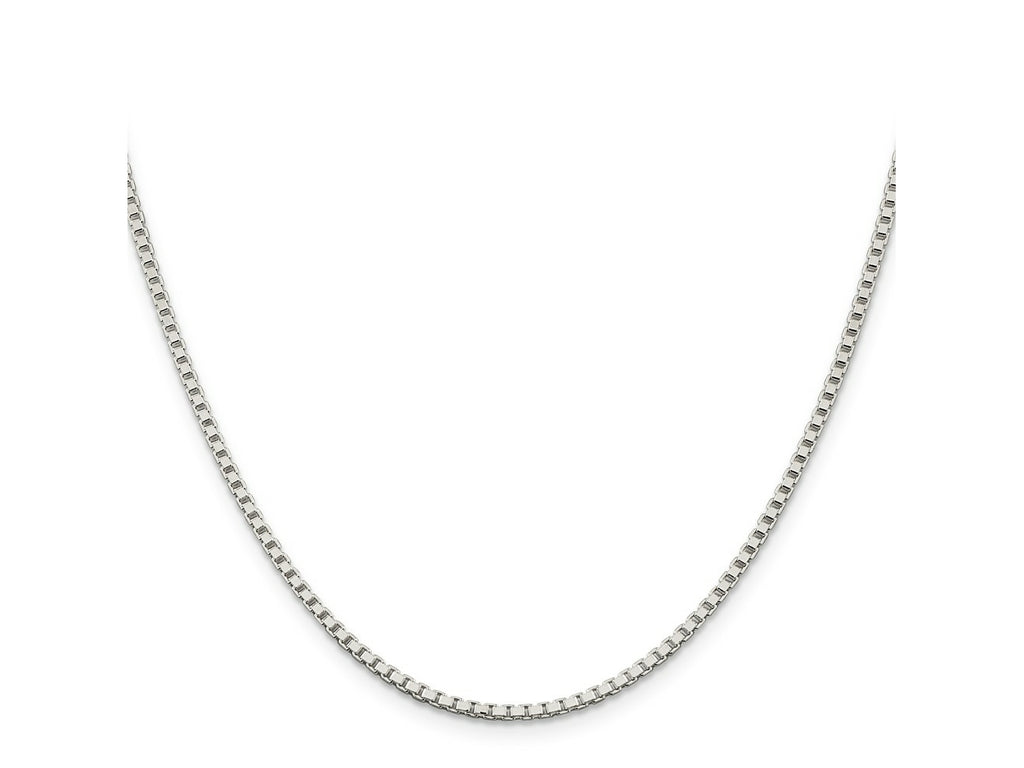 FJC Finejewelers 925 Sterling Silver Box Chain 18 Inches x 2 mm
