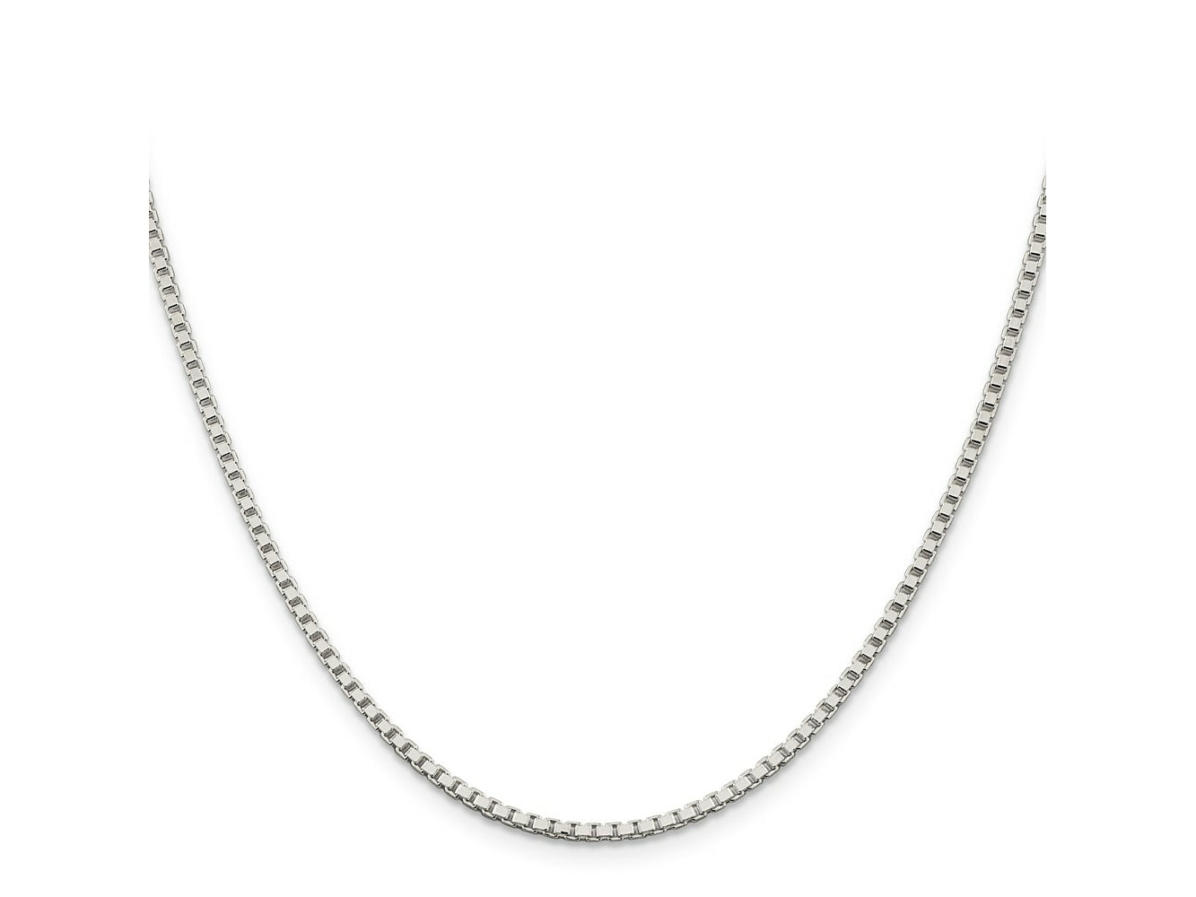 FJC Finejewelers 925 Sterling Silver Box Chain 18 Inches x 2 mm