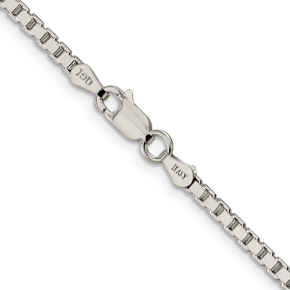 FJC Finejewelers 925 Sterling Silver Box Bracelet Chain 8 Inches x 2.5 mm