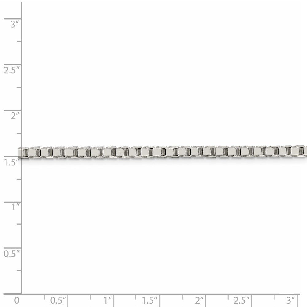 FJC Finejewelers 925 Sterling Silver Box Chain 18 Inches x 3.25 mm
