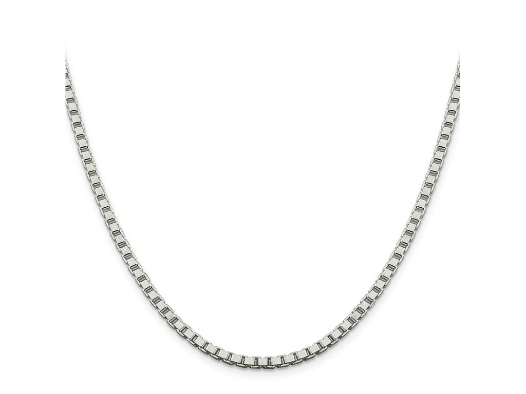 FJC Finejewelers 925 Sterling Silver Box Chain 18 Inches x 3.25 mm