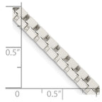 FJC Finejewelers 925 Sterling Silver Box Chain 26 Inches x 3.75 mm