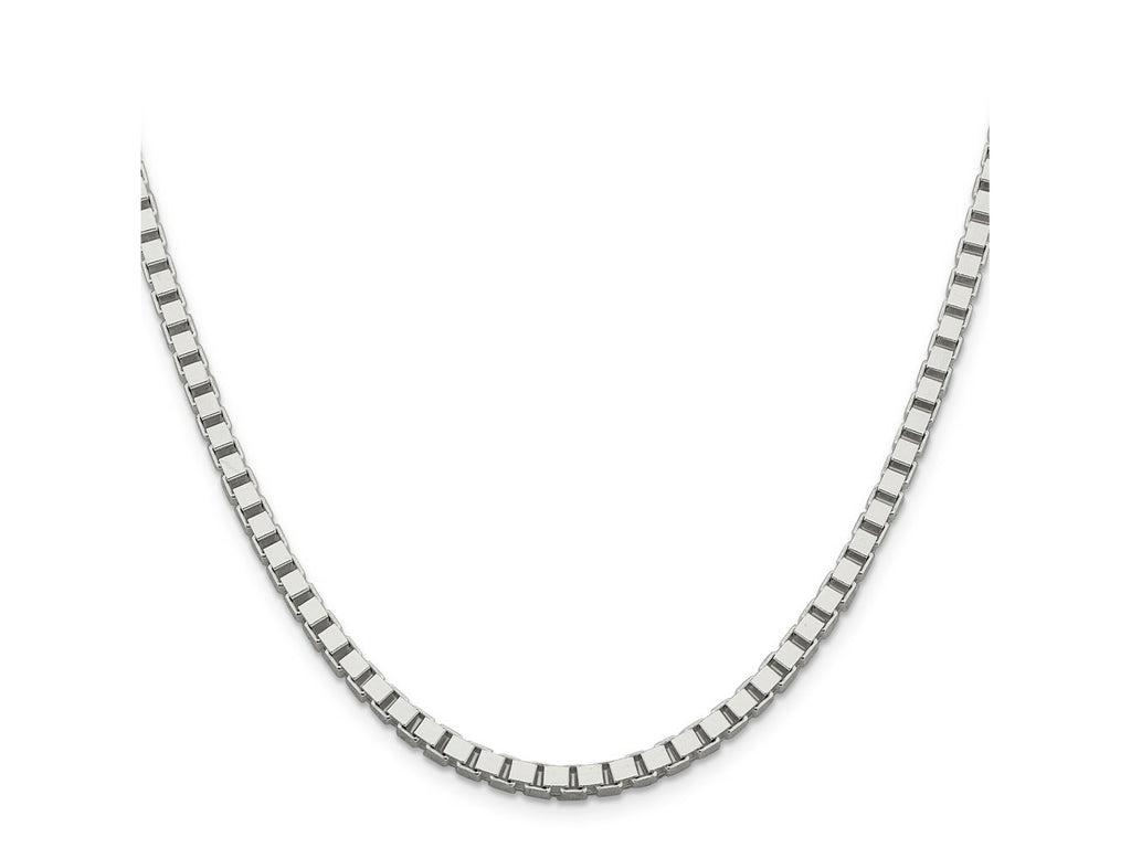 FJC Finejewelers 925 Sterling Silver Box Chain 26 Inches x 3.75 mm