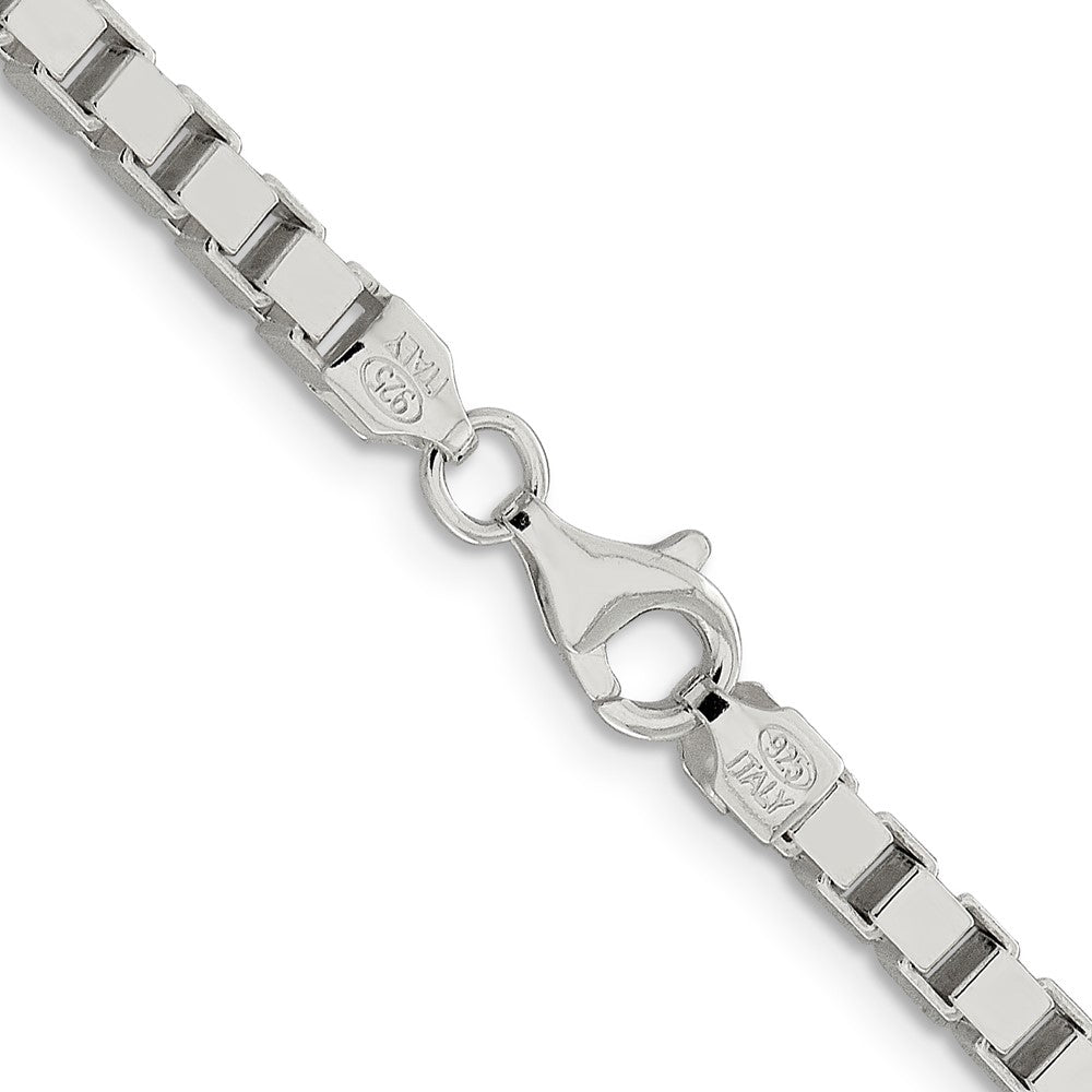 FJC Finejewelers 925 Sterling Silver Box Chain 28 Inches x 3.75 mm
