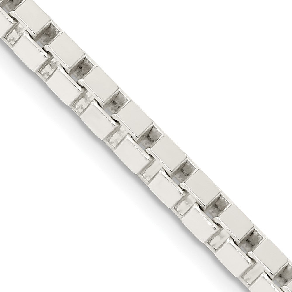 FJC Finejewelers 925 Sterling Silver Box Chain 28 Inches x 3.75 mm