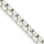 FJC Finejewelers 925 Sterling Silver Box Chain 28 Inches x 3.75 mm