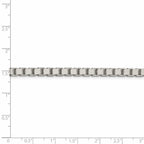 FJC Finejewelers 925 Sterling Silver Box Chain 30 Inches x 4.5 mm