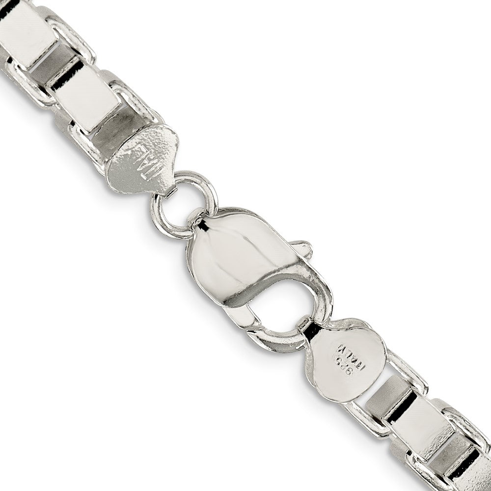 FJC Finejewelers 925 Sterling Silver Box Chain 28 Inches x 7 mm