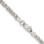 FJC Finejewelers 925 Sterling Silver Byzantine Bracelet Chain 7 Inches x 2.5 mm