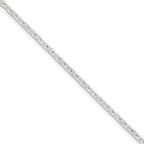 FJC Finejewelers 925 Sterling Silver Byzantine Bracelet Chain 7 Inches x 2.5 mm