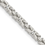 FJC Finejewelers 925 Sterling Silver Byzantine Chain 20 Inches x 3.25 mm