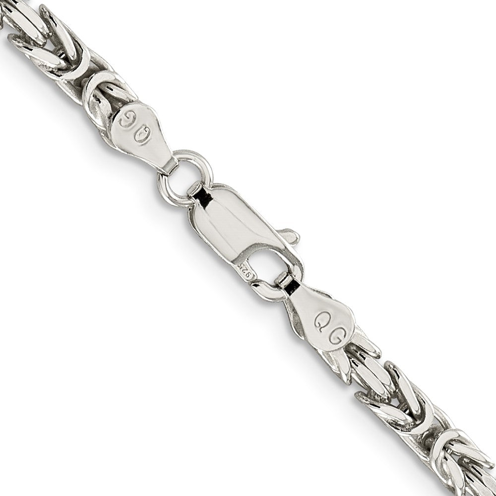 FJC Finejewelers 925 Sterling Silver Byzantine Chain 22 Inches x 3.25 mm