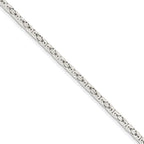 FJC Finejewelers 925 Sterling Silver Byzantine Bracelet Chain 7 Inches x 3.25 mm