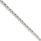 FJC Finejewelers 925 Sterling Silver Byzantine Bracelet Chain 7 Inches x 4.25 mm
