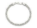 FJC Finejewelers 925 Sterling Silver Byzantine Bracelet Chain 8 Inches x 4.25 mm