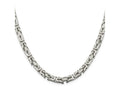 FJC Finejewelers 925 Sterling Silver Byzantine Chain 22 Inches x 6 mm