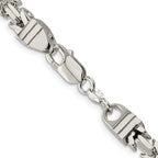 FJC Finejewelers 925 Sterling Silver Byzantine Chain 24 Inches x 6 mm