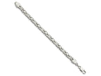 FJC Finejewelers 925 Sterling Silver Byzantine Bracelet Chain 8 Inches x 6 mm