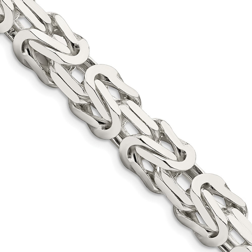 FJC Finejewelers 925 Sterling Silver Byzantine Chain 22 Inches x 8.25 mm