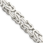 FJC Finejewelers 925 Sterling Silver Byzantine Chain 22 Inches x 8.25 mm