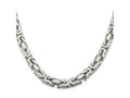 FJC Finejewelers 925 Sterling Silver Byzantine Bracelet Chain 9 Inches x 8.25 mm