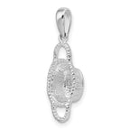 FJC Finejewelers 925 Sterling Silver d Polished 3D Double Handle Basket Charm 27 x 8 mm