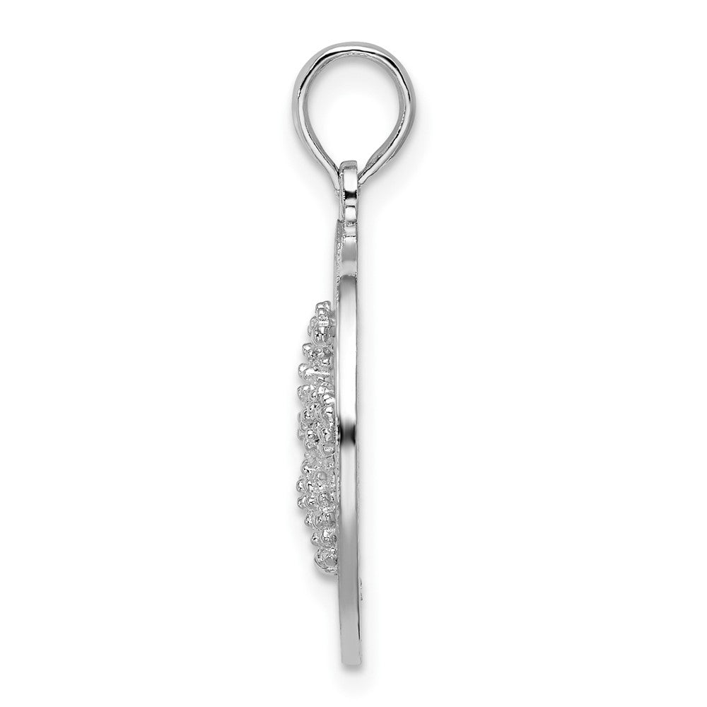 FJC Finejewelers 925 Sterling Silver d Polished Cape Cod with Starfish Circle Charm 24 x 17 mm