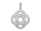 FJC Finejewelers 925 Sterling Silver d Polished Celtic Circle Eternity Knot Charm 22 mm